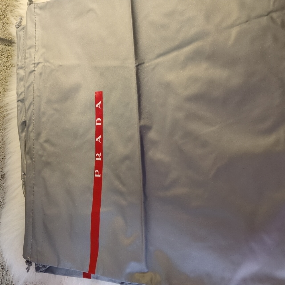 Prada Vinyl Shoe Dust Bag